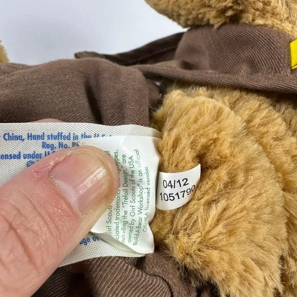 Build-A-Bear Girl Scouts Teddy Bear Stuffed Animal